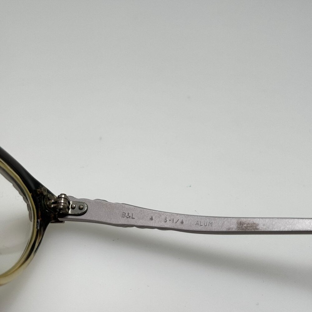 Bausch & Lomb B&L Cat Eye Eyeglasses Eye Glasses Frames 5 1/4 45-19 - Picture 5 of 6